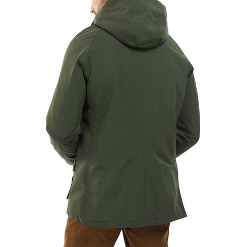Parka Uomo Winter Asbhy, con colletto in velluto e cappuccio